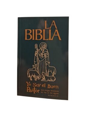 La Biblia Yo Soy el Buen Pastor, tapa blanda rústica, con forro
