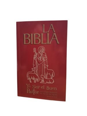 La Biblia Yo Soy El Buen Pastor, tapa blanda rústica, con forro